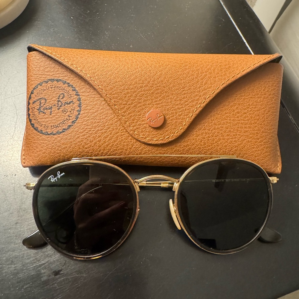 Ray-Ban Round Double Bridge Sunglasses